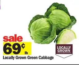 Meijer Locally Grown Green Cabbage offer