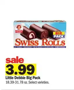 Meijer Little Debbie Big Pack offer