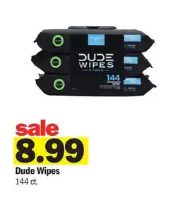 Meijer Dude Wipes offer