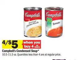 Meijer Campbell's Condensed Soup offer