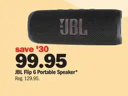 Meijer JBL Flip 6 Portable Speaker offer