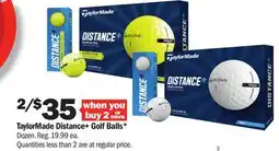 Meijer TaylorMade Distance+ Golf Balls offer