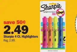 Meijer Sharpie 4 Ct. Highlighters offer