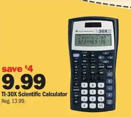 Meijer TI-30X Scientific Calculator offer