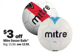 Meijer Mitre Soccer Balls offer