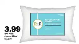 Meijer R+R Plush Comfort Pillow offer