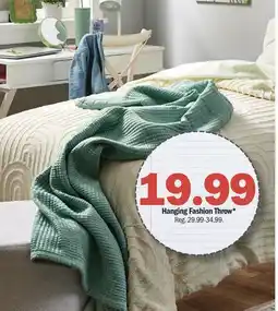 Meijer Hanging Fashion Throw offer