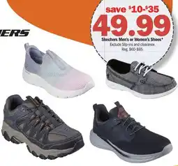 Meijer Skechers Men's or Women's Shoes offer