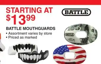 Dunham's Sports BATTLE MOUTHGUARDS offer