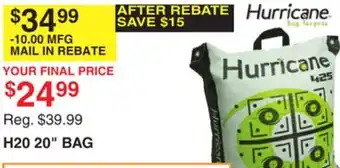 Dunham's Sports HURRICANE H20 20 BAG offer