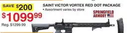 Dunham's Sports SPRINGFIELD ARMORY SAINT VICTOR VORTEX RED DOT PACKAGE offer