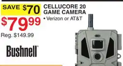 Dunham's Sports BUSHNELL CELLUCORE 20 GAME CAMERA offer