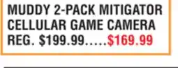Dunham's Sports MUDDY 2-PACK MITIGATOR CELLULAR GAME CAMERA offer