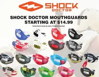 Dunham's Sports SHOCK DOCTOR MOUTHGUARDS offer