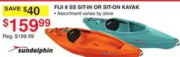 Dunham's Sports SUNDOLPHIN FIJI 8 SS SIT-IN OR SIT-ON KAYAK offer