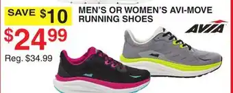 Dunham's Sports AVIA MEN'S OR WOMEN'S AVI-MOVE RUNNING SHOES offer