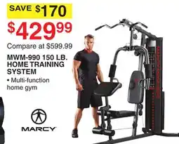 Dunham's Sports MARCY MWM 150 LB. HOME TRAINING SYSTEM offer