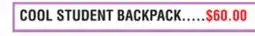 Dunham's Sports COOL STUDENT BACKPACK offer
