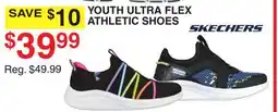 Dunham's Sports SKECHERS YOUTH ULTRA FLEX ATHLETIC SHOES offer