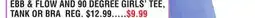 Dunham's Sports EBB & FLOW AND 90 DEGREE GIRLS' TEE, TANK OR BRA offer