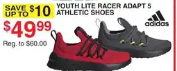 Dunham's Sports ADIDAS YOUTH LITE RACER ADAPT 5 ATHLETIC SHOES offer