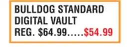 Dunham's Sports BULLDOG STANDARD DIGITAL VAULT offer