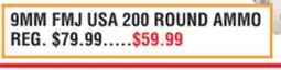 Dunham's Sports WINCHESTER 9MM FMJ USA 200 ROUND AMMO offer
