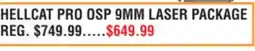 Dunham's Sports HELLCAT PRO OSP 9MM LASER PACKAGE offer