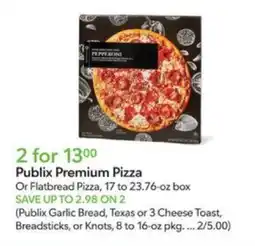 Publix Publix Premium Pizza offer