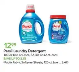 Publix Persil Laundry Detergent offer