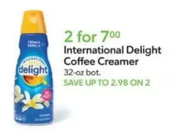 Publix International Delight Coffee Creamer offer