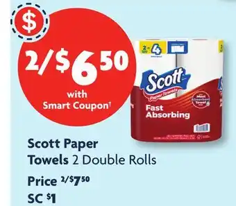 Family Dollar Scott Paper Towels offer