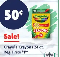 Family Dollar Crayola Crayons offer