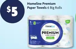 Family Dollar Homeline Premium Paper Towels offer