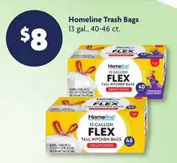 Family Dollar Homeline Trash Bags offer