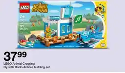 Target LEGO Animal Crossing Fly with Airlines building set offer