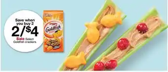 Target Select Goldfish crackers offer