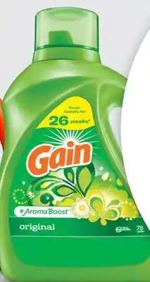 Target Gain 113-oz. liquid laundry detergent offer