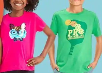 Target Cat & Jack Kids' graphic T-shirt offer