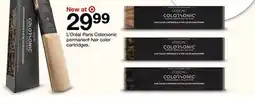 Target L'Oréal Paris Colorsonic permanent hair color cartridges offer
