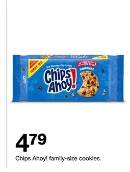 Target Chips Ahoy! family-size cookies offer