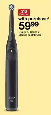 Target Oral-B iO Series 2 Electric Toothbrush offer
