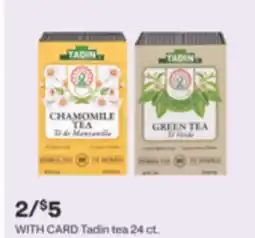CVS Tadin tea 24 ct offer