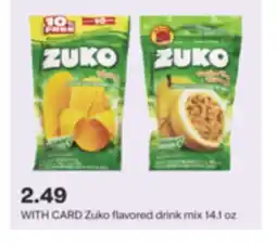 CVS Zuko flavored drink mix offer