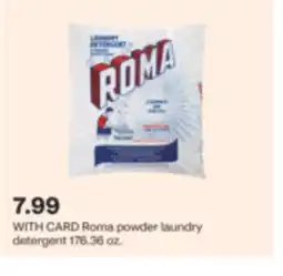 CVS Roma powder laundry detergent 176.36 oz offer