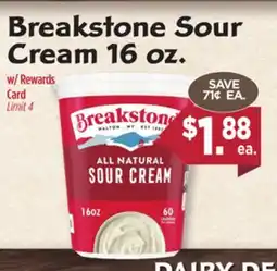 Dearborn Market Breakstone Sour Cream offer
