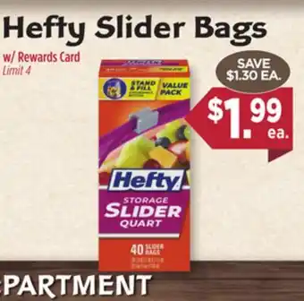 Dearborn Market Hefty Slider Bags offer