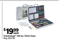 Michaels Creatology 100 pc. paint Case offer