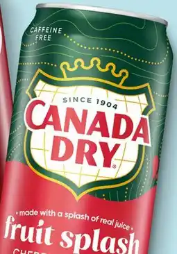 Target Canada Dry 10-pk Mini or 12-pk Soda offer