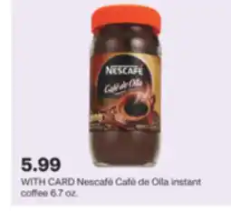 CVS Nescafé Café de Olla instant coffee 6.7 oz offer